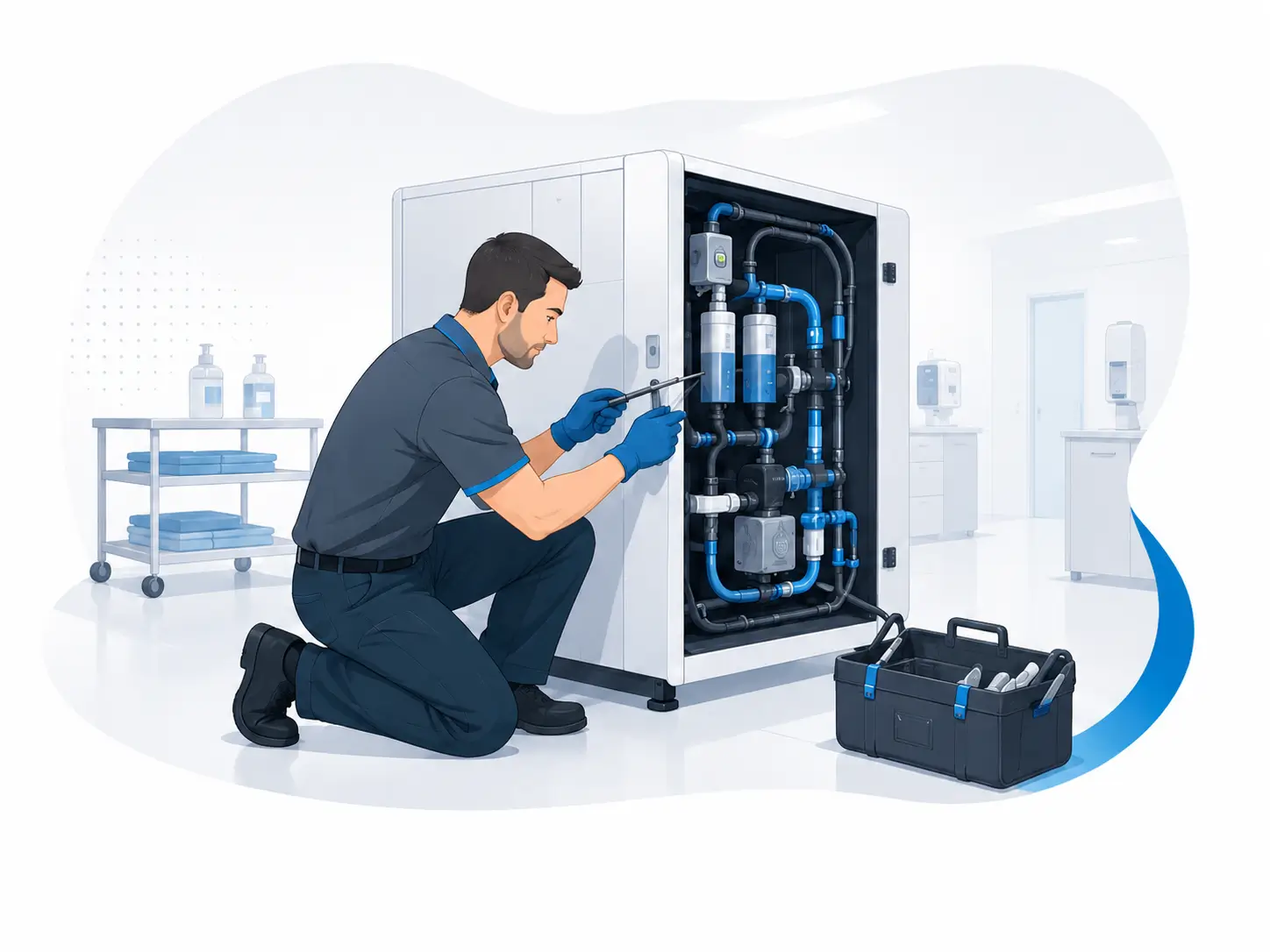 Maintenance and servicing support